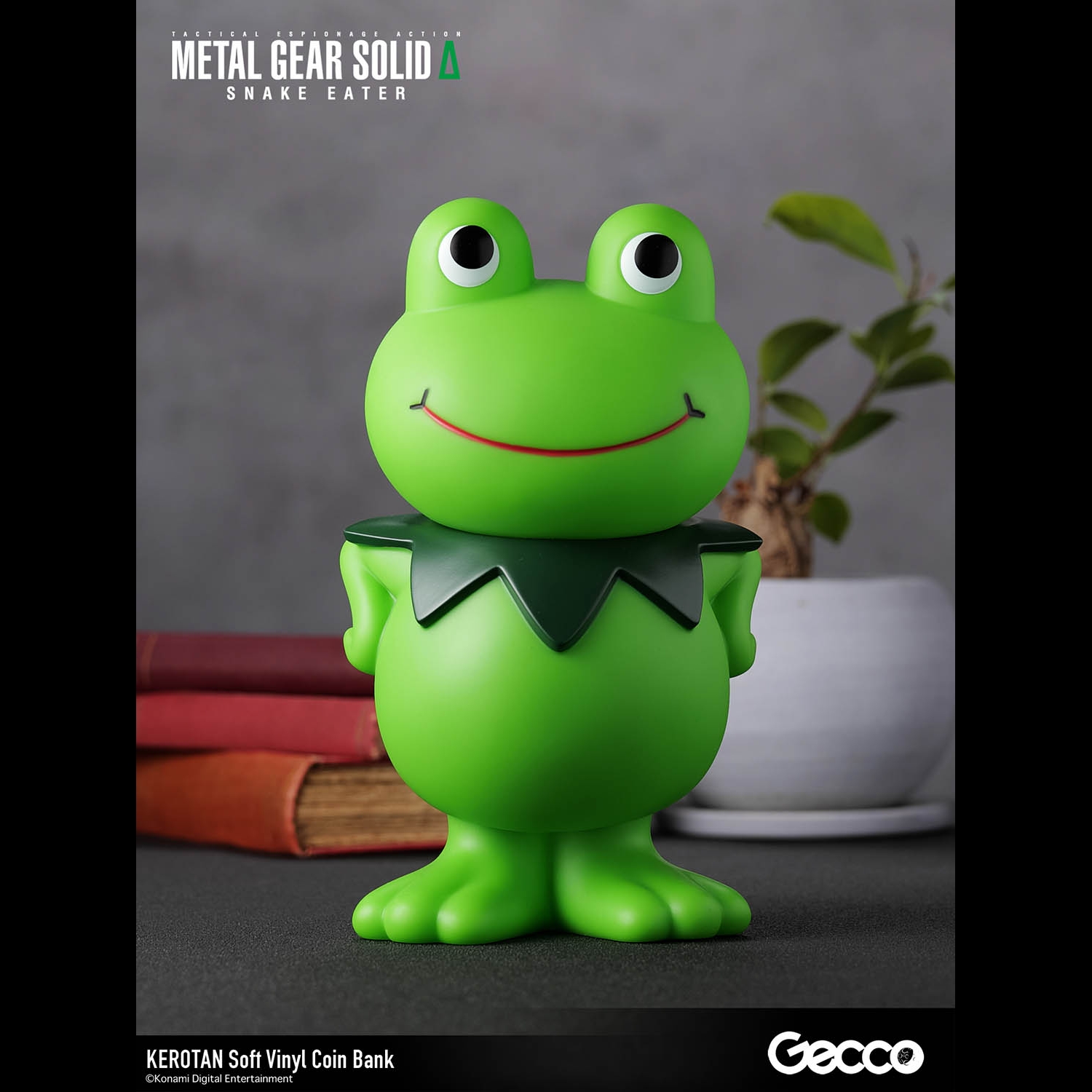 METAL GEAR SOLID Δ: SNAKE EATER, KEROTAN Soft Vinyl Coin Bank